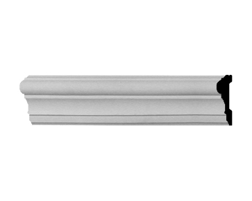 4 1/4in.H x 1 5/8in.P x 96in.L Claremont Chair Rail